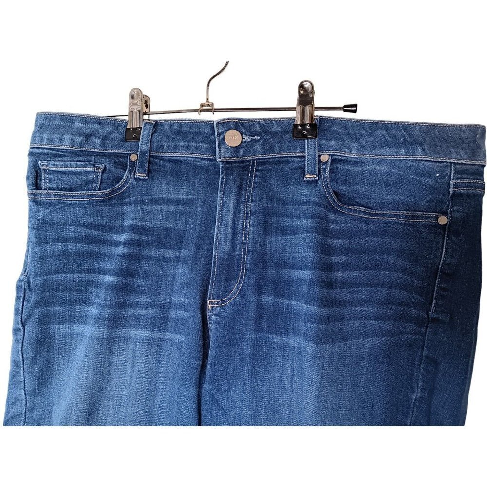 Paige Jeans Hoxton Ankle Size 32 Skinny Blue Denim - Picture 5 of 11